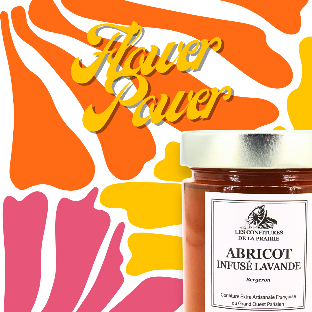 Confiture Extra d'Abricot Infusé Lavande