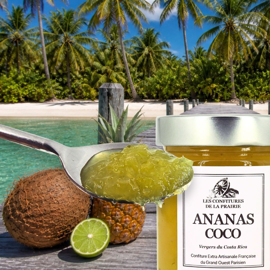 Confiture Extra d'Ananas Coco