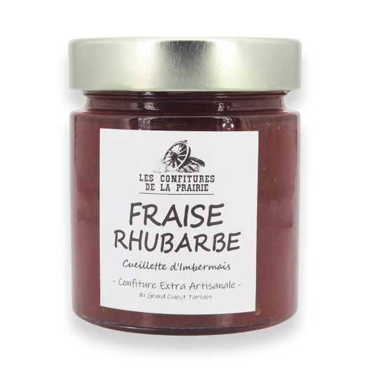 Confiture Extra de Fraise Rhubarbe