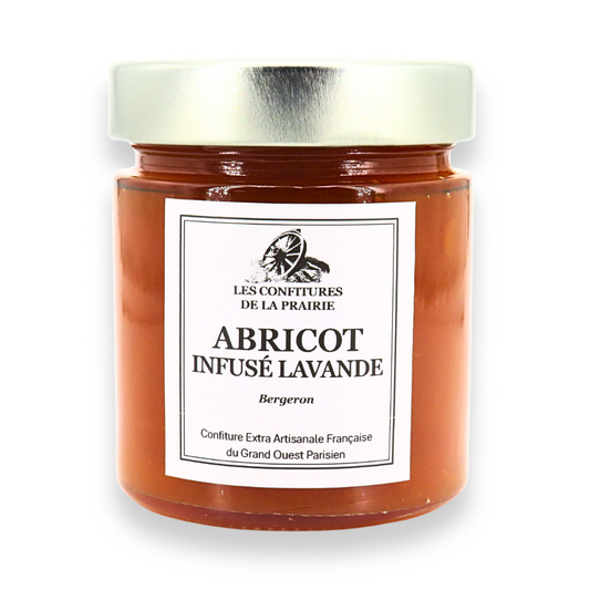 Confiture Extra d'Abricot Infusé Lavande