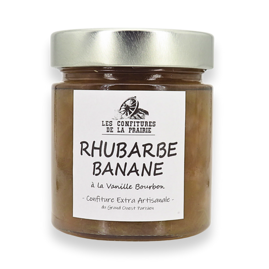 Confiture Extra de Rhubarbe-Banane