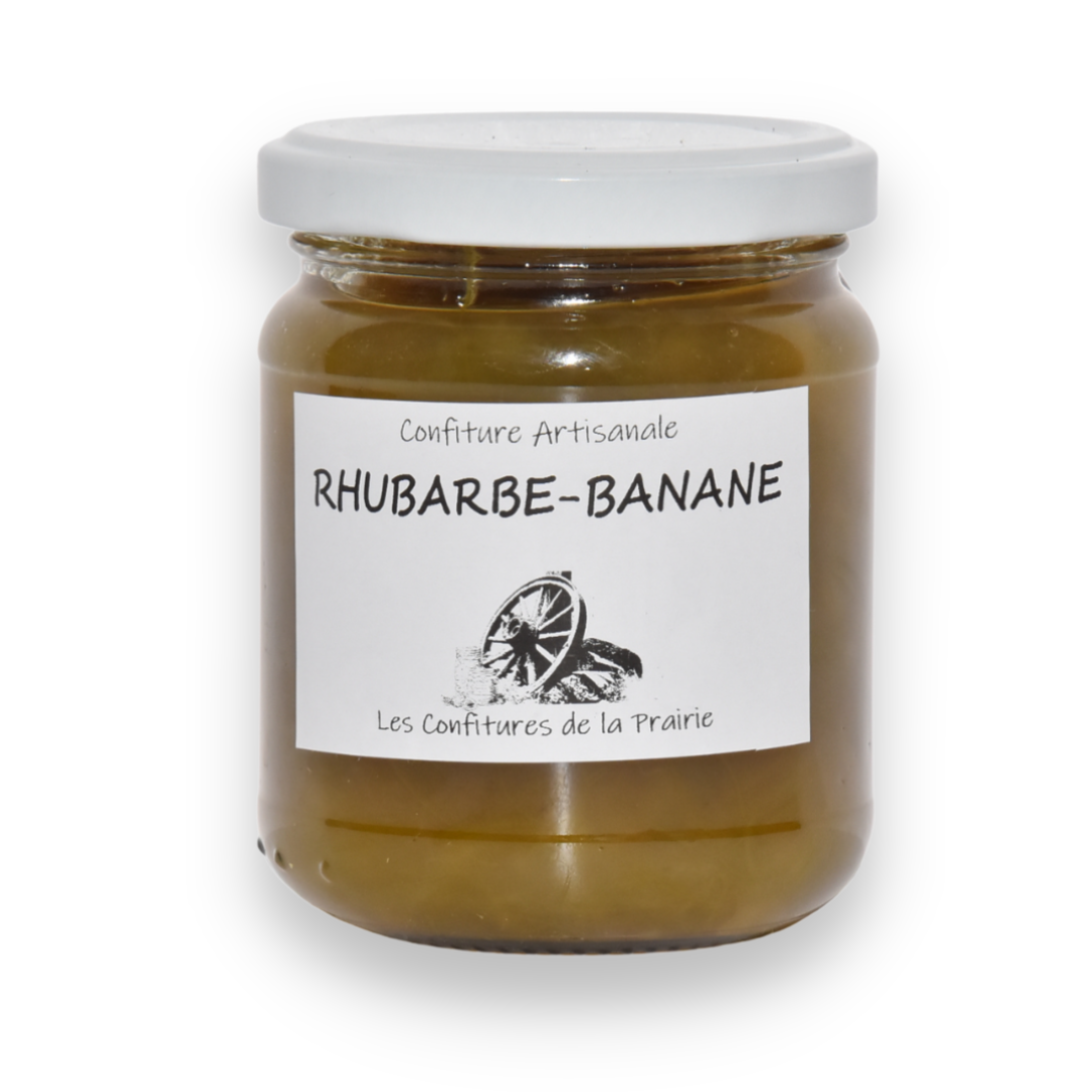 Confiture de Rhubarbe-Banane